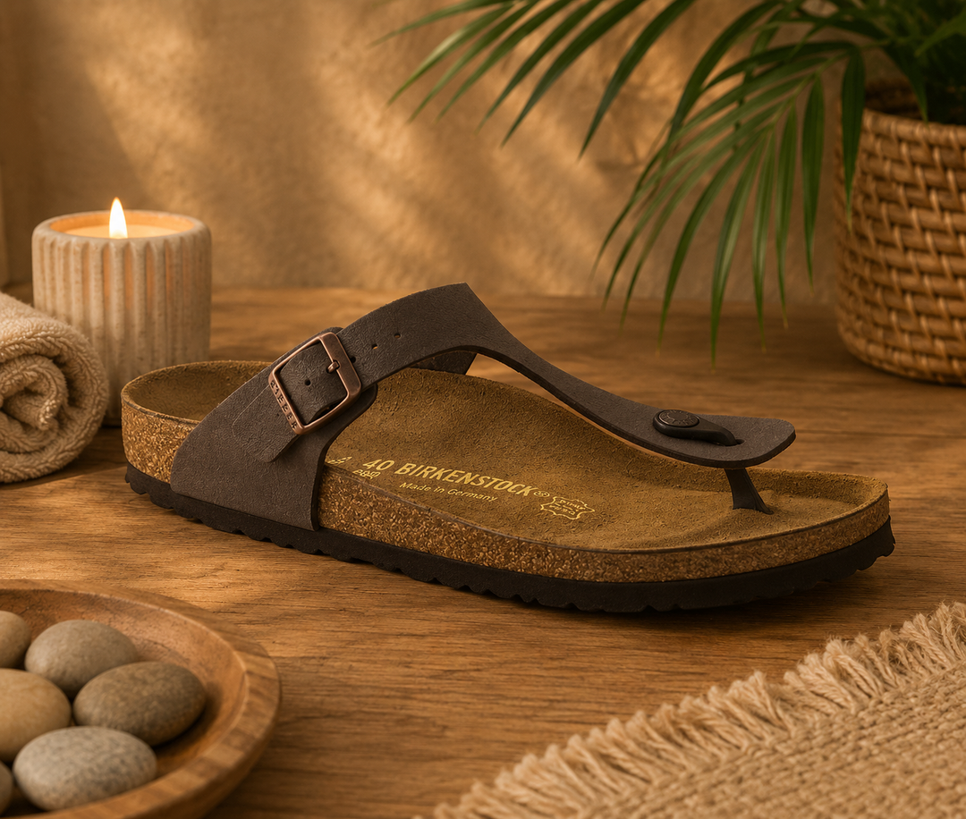 Cork Footbed Thong Sandal | Women's Birkenstock-Style Comfort Sandals