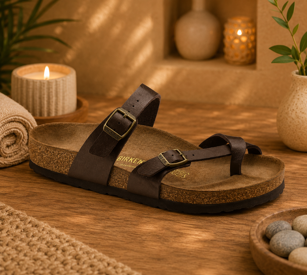 Cork Footbed Thong Sandal | Women's Birkenstock-Style Comfort Sandals