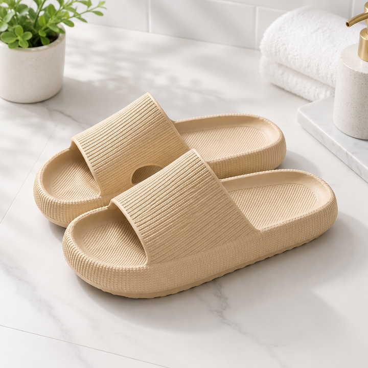 Cloud EVA Bathroom Slipper | Women's Thick Platform Home Slides