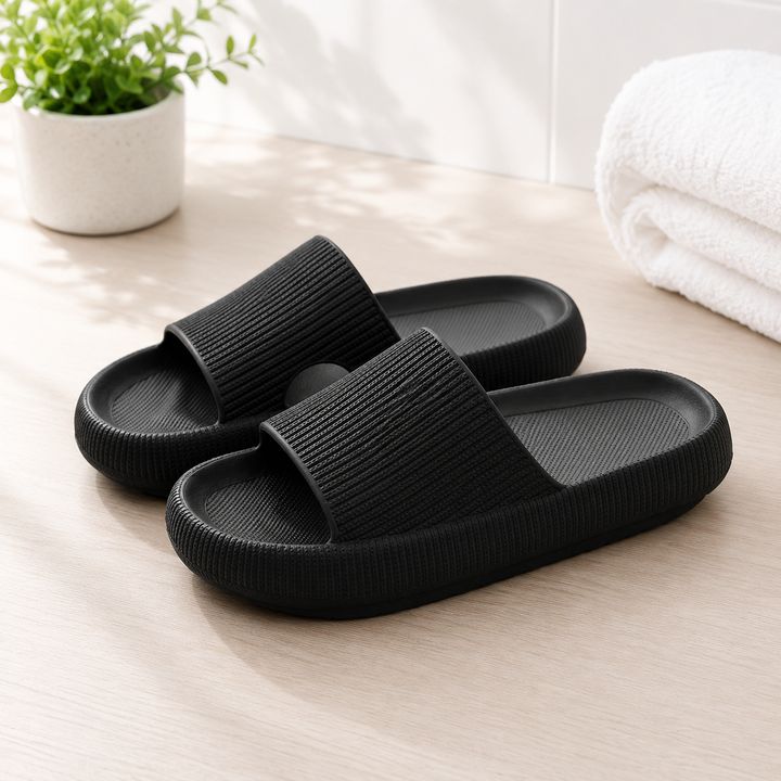 Cloud EVA Bathroom Slipper | Women's Thick Platform Home Slides
