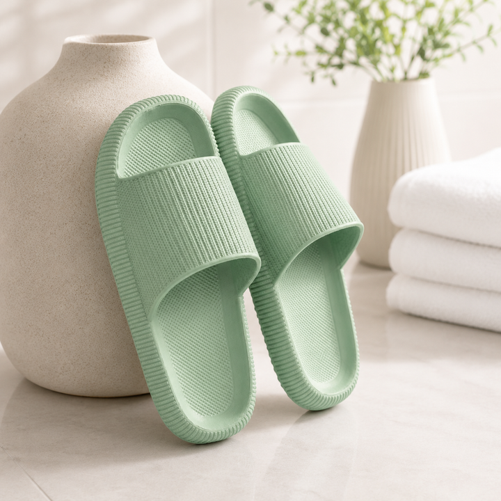 Cloud EVA Bathroom Slipper | Women's Thick Platform Home Slides